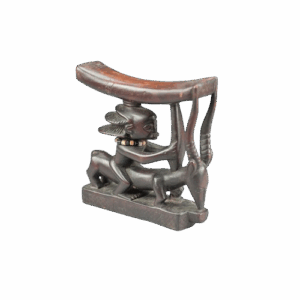 Exceptional Luba Caryatid Headrest